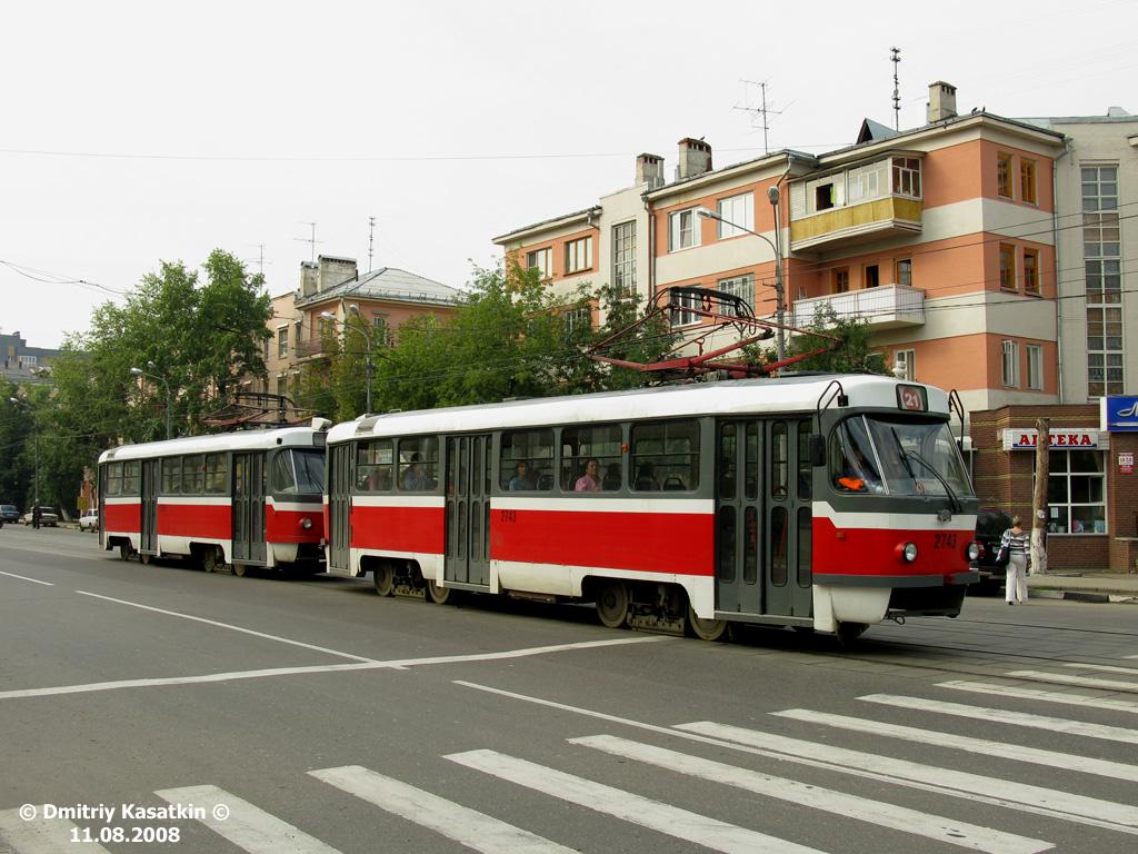 Нижний Новгород, Tatra T3SU КВР ТРЗ № 2743