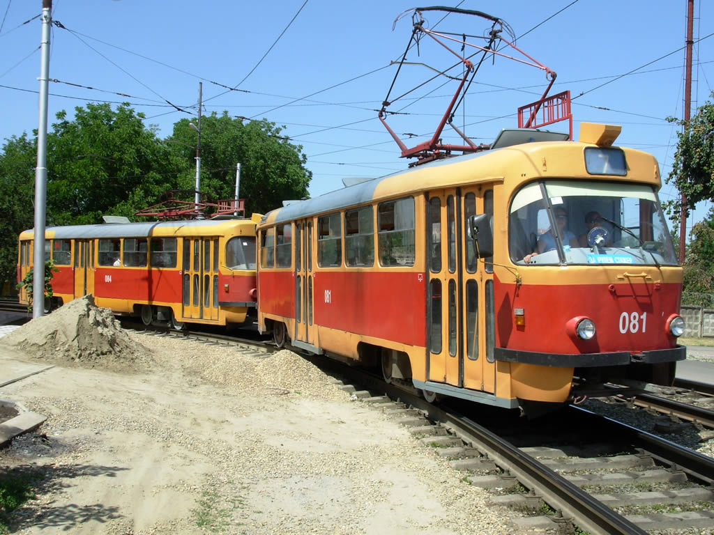 Краснодар, Tatra T3SU № 081