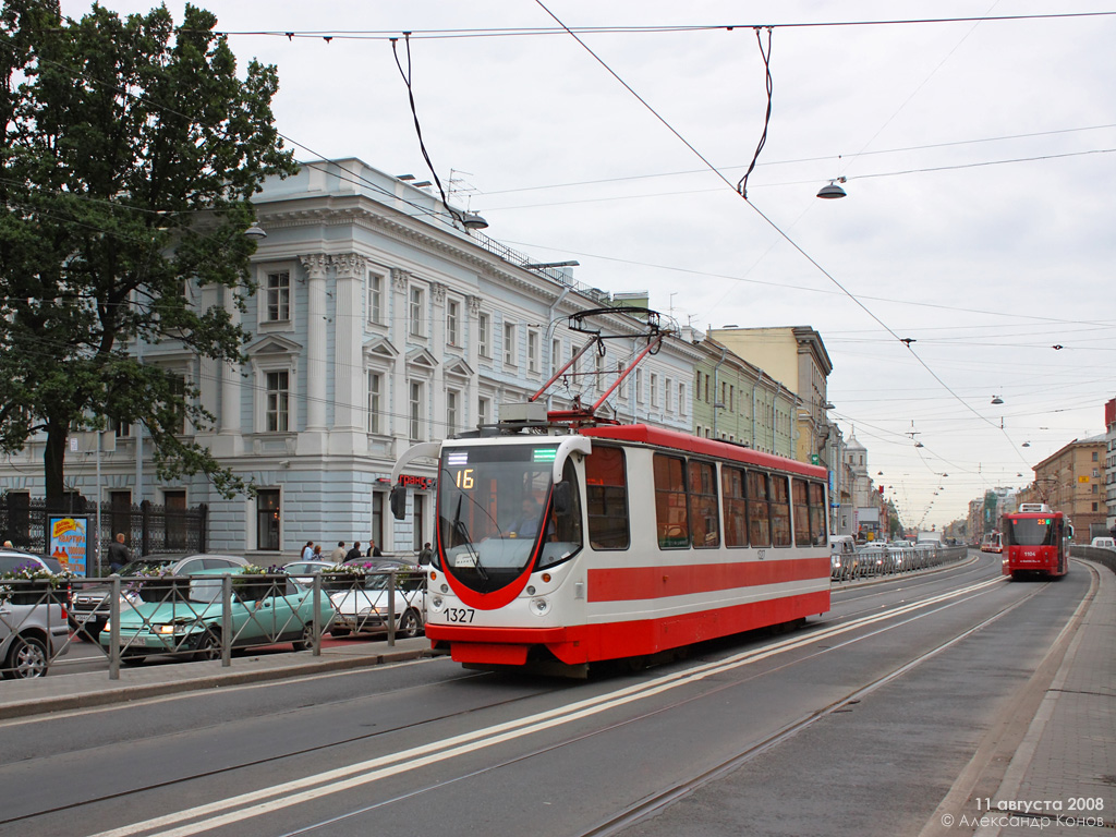 Санкт-Петербург, 71-134А (ЛМ-99АВН) № 1327 Санкт-Петербург, 71-134А (ЛМ-99АВН) № 1327
