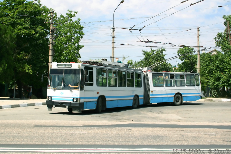Крымский троллейбус, ЮМЗ Т1 № 2252