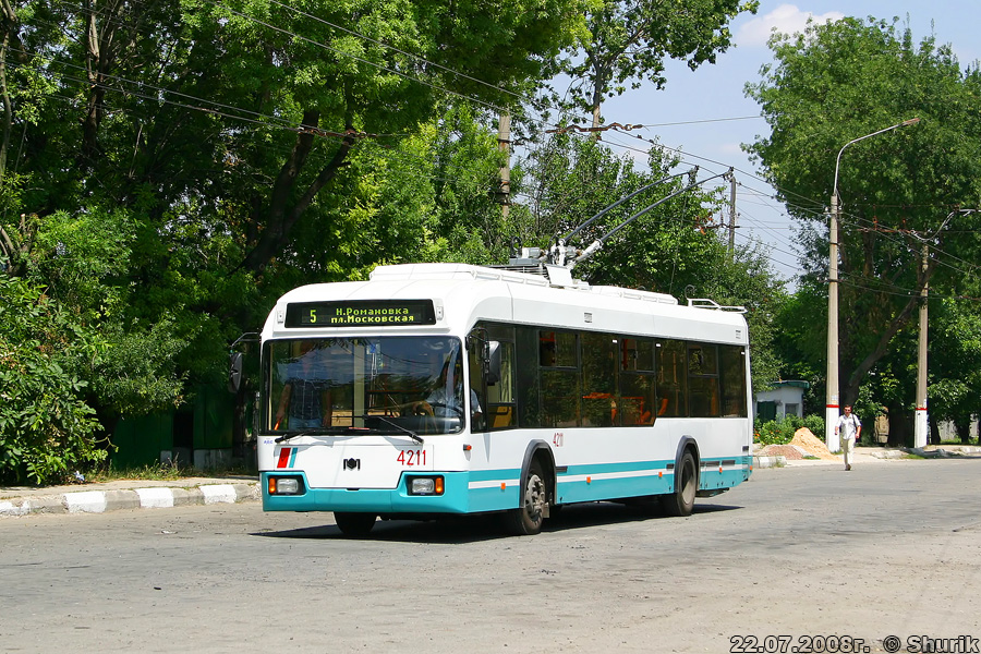 Крымский троллейбус, БКМ 32102 № 4211