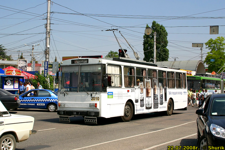 Крымский троллейбус, Škoda 14Tr02/6 № 2010