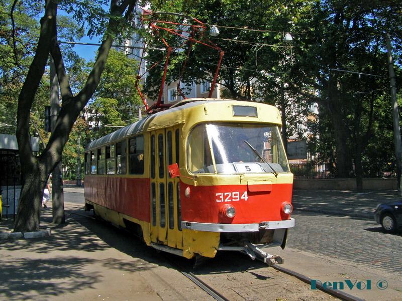 Odessa, Tatra T3SU (2-door) № 3294 Odessa, Tatra T3SU (2-door) № 3294