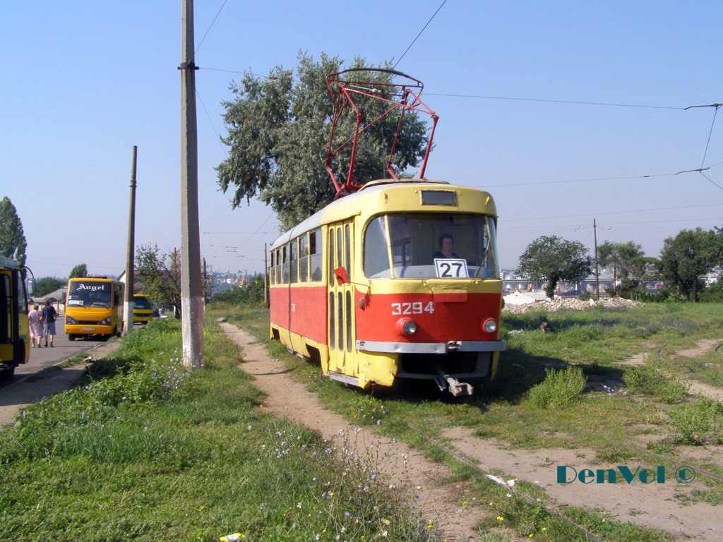 Odessa, Tatra T3SU (2-door) № 3294 Odessa, Tatra T3SU (2-door) № 3294