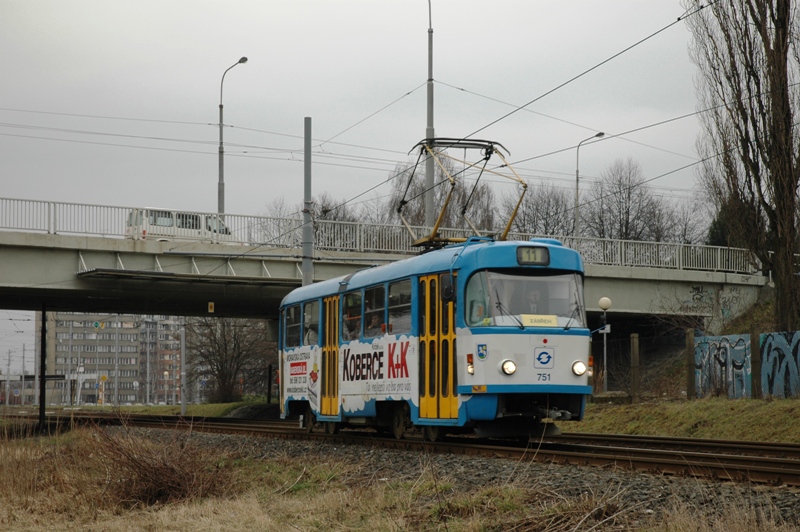 Острава, Tatra T3 № 751