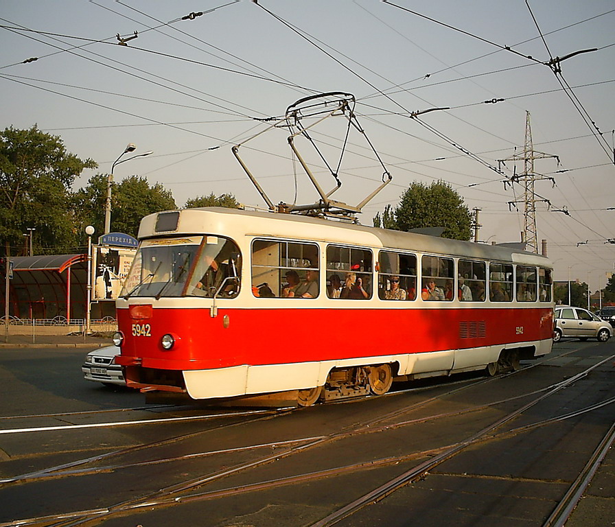 Киев, Tatra T3SU № 5942