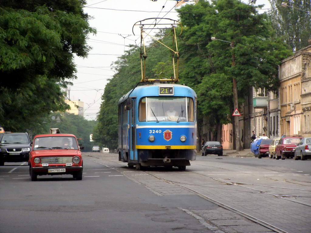 Одесса, Tatra T3R.P № 3240