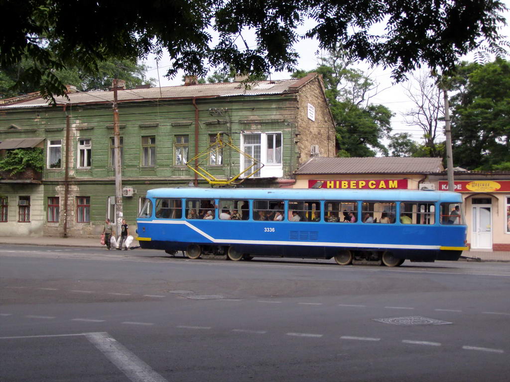 Одесса, Tatra T3R.P № 3336