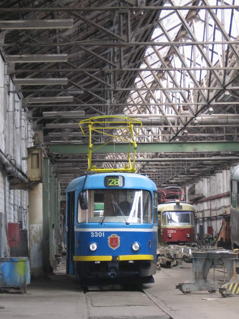 Одесса, Tatra T3R.P № 3301; Одесса — Трамвайное депо № 2