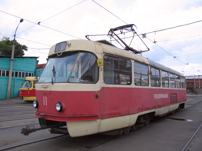 Ижевск, Tatra T3SU (двухдверная) № 11