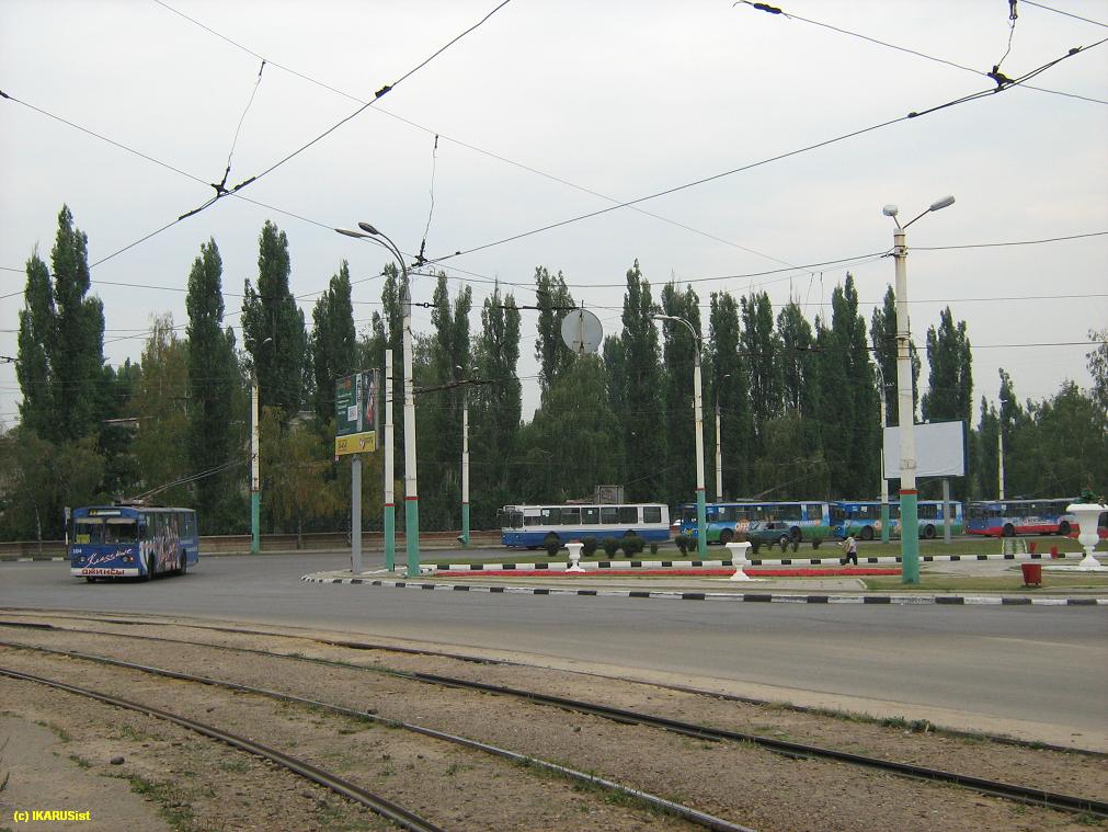 Воронеж — Троллейбусная сеть и инфраструктура