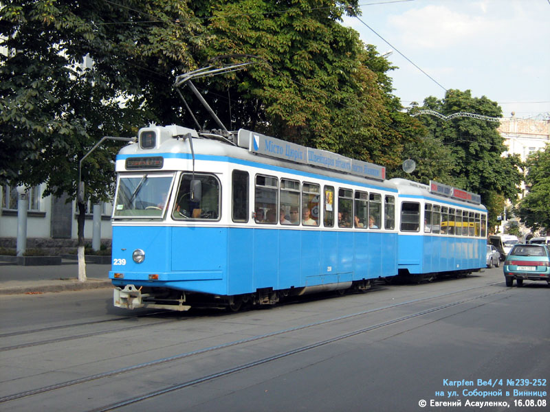 Vinnyica, SWS/MFO Be 4/4 "Karpfen" — 239 Vinnyica, SWS/MFO Be 4/4 "Karpfen" — 239
