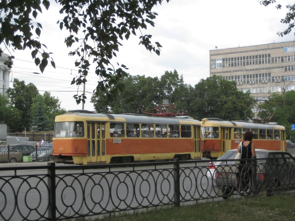 Екатеринбург, Tatra T3SU (двухдверная) № 634