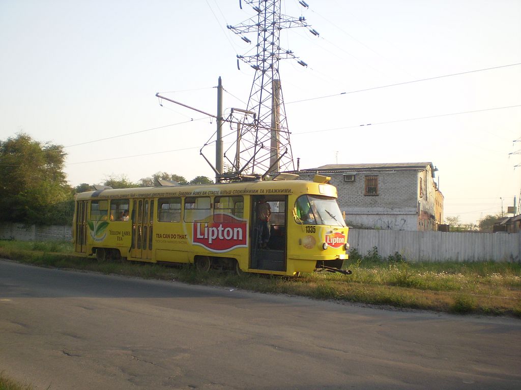 Dnipro, Tatra T3SU Nr. 1335