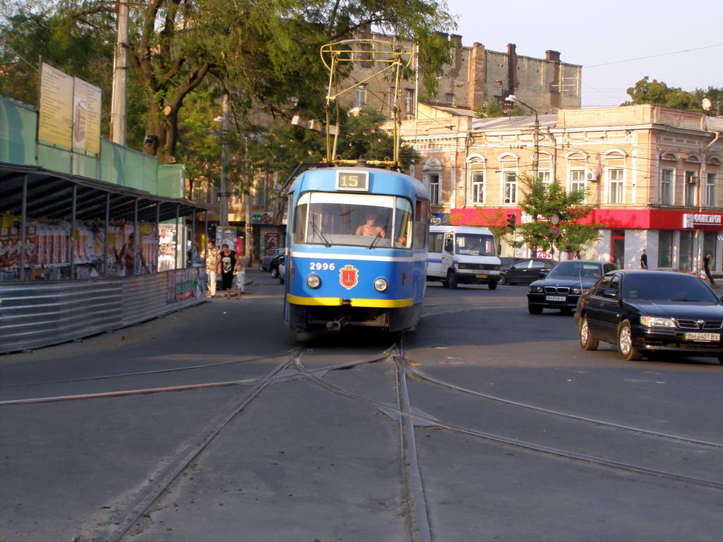 Одесса, Tatra T3R.P № 2996