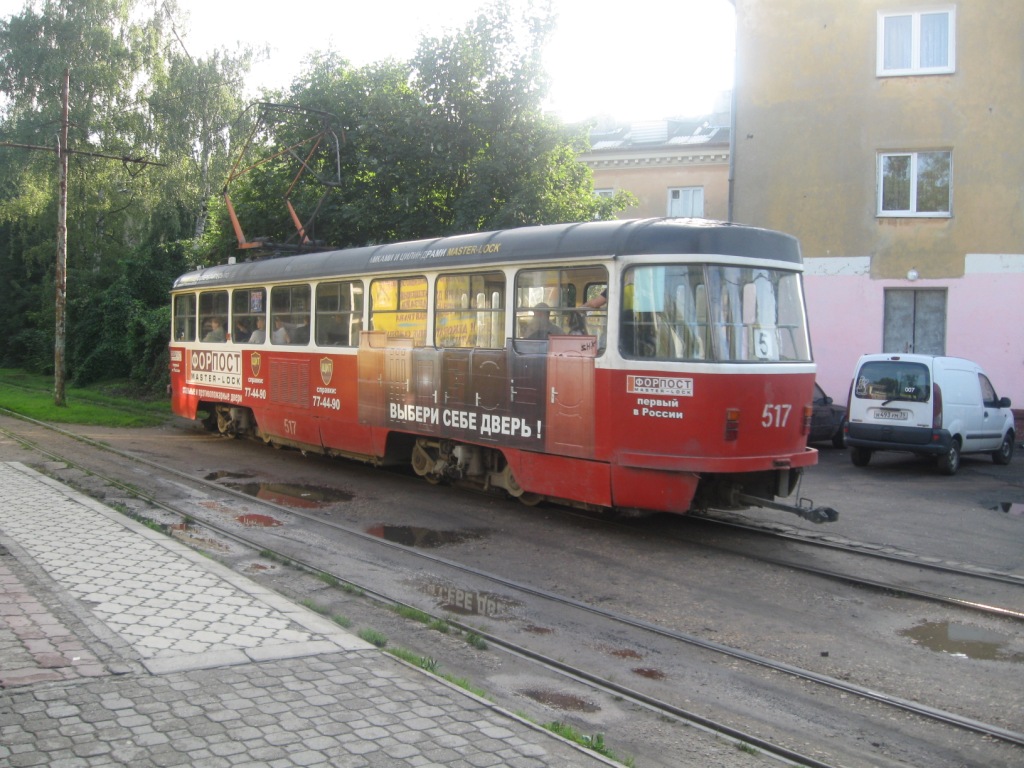 Калининград, Tatra T4D № 517
