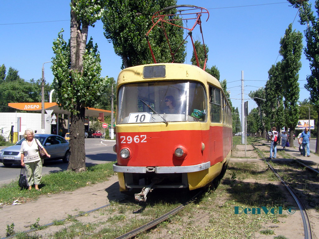 Одесса, Tatra T3SU № 2962