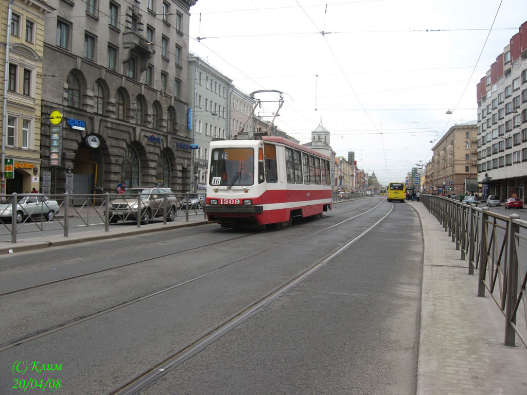 Санкт-Петербург, 71-134А (ЛМ-99АВ) № 1309