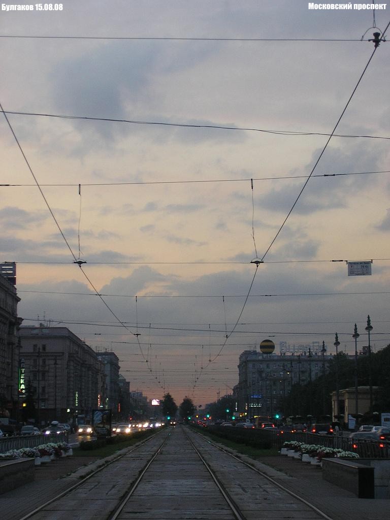Sankt Petersburg — Tram lines and infrastructure
