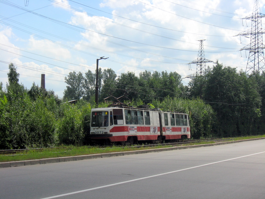 Санкт-Петербург, ЛВС-86К-М № 3072