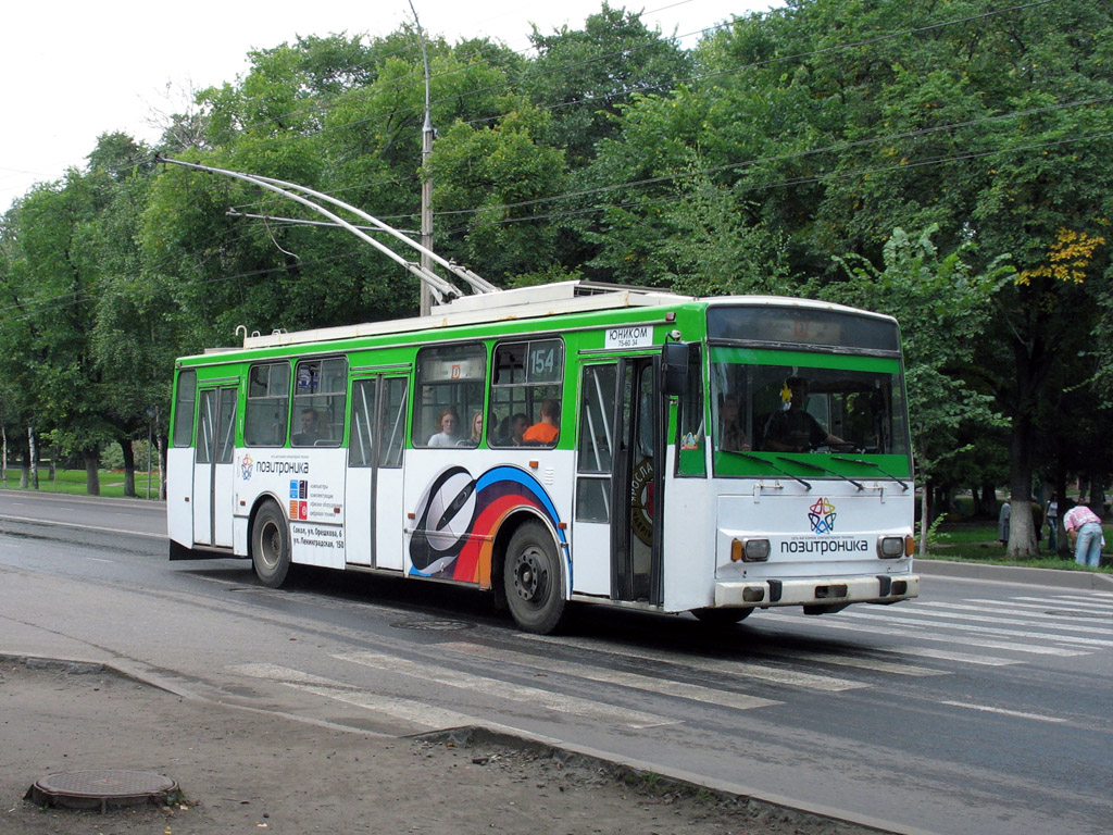 Вологда, Škoda 14TrM (ВМЗ) № 154