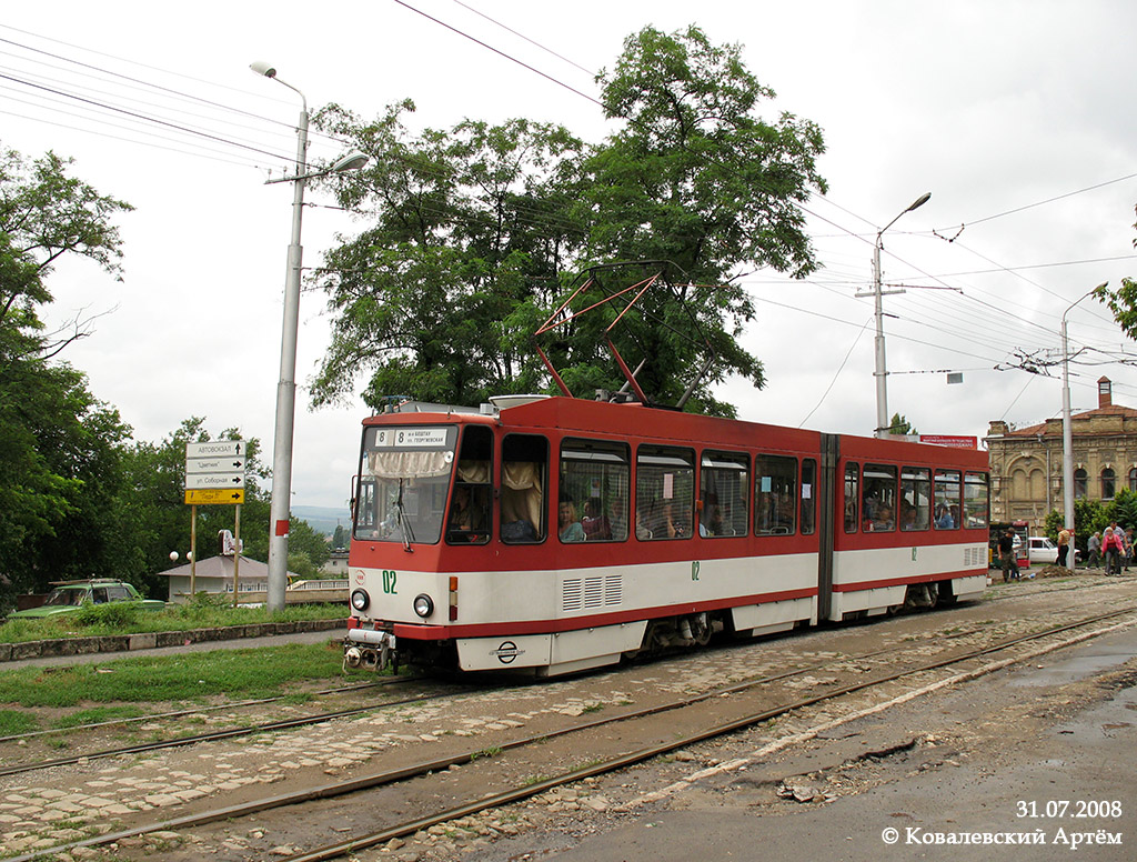 Пятигорск, Tatra KT4D № 02