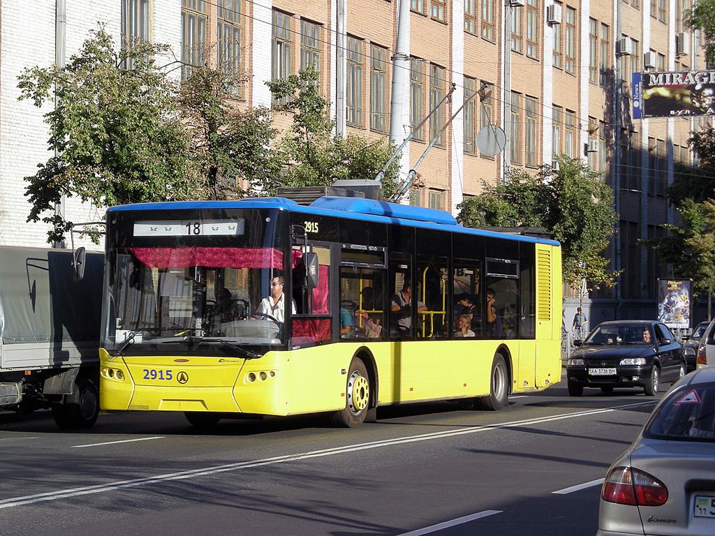 Киев, ЛАЗ E183D1 № 2915