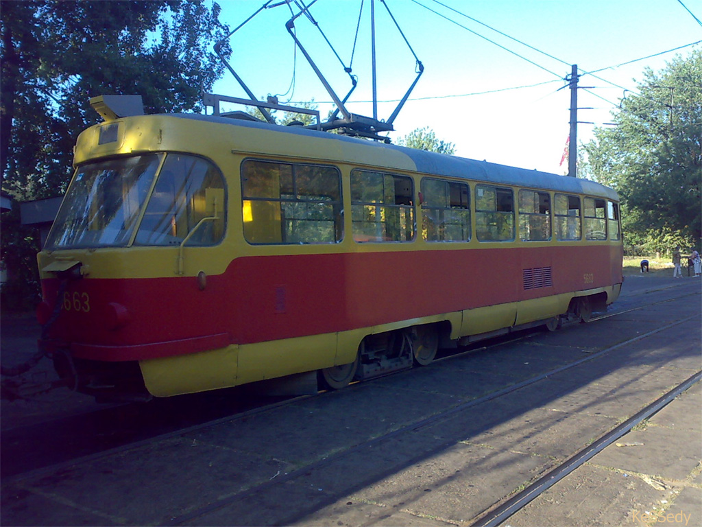 Киев, Tatra T3SU № 5663