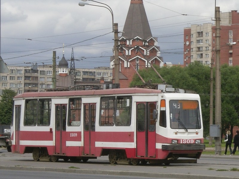 Санкт-Петербург, 71-134А (ЛМ-99АВ) № 1309