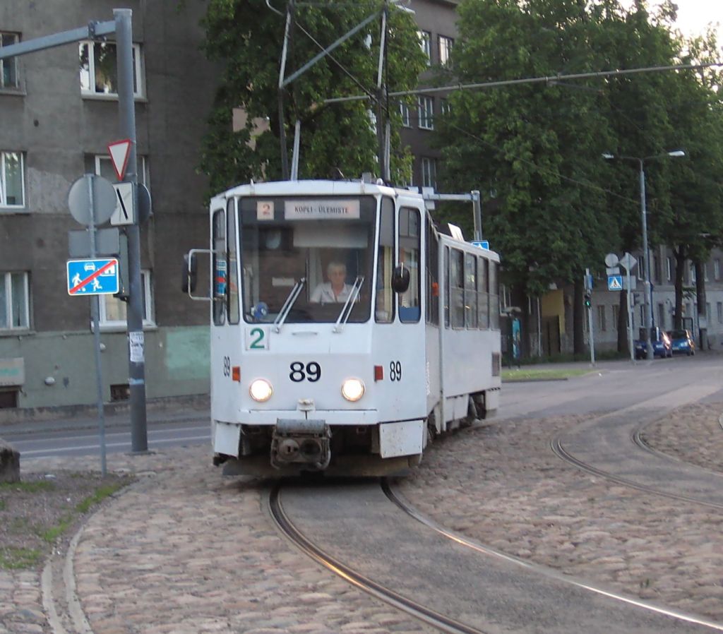 Таллин, Tatra KT4SU № 89