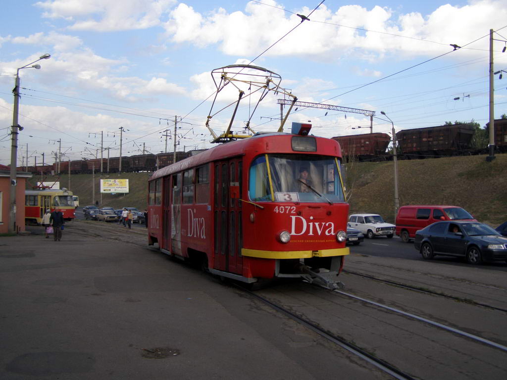 Одесса, Tatra T3SU № 4072