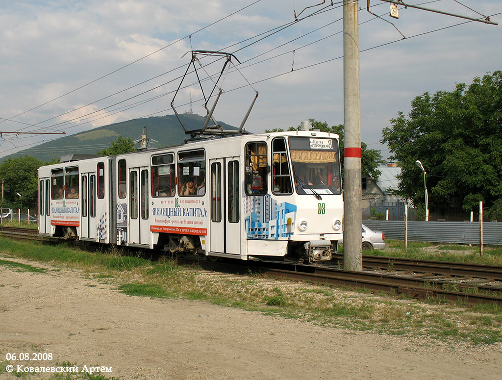 Пятигорск, Tatra KT4D № 08