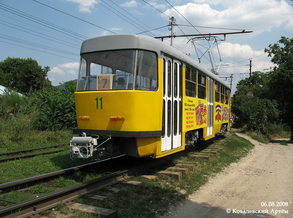 Пятигорск, Tatra T4D № 11