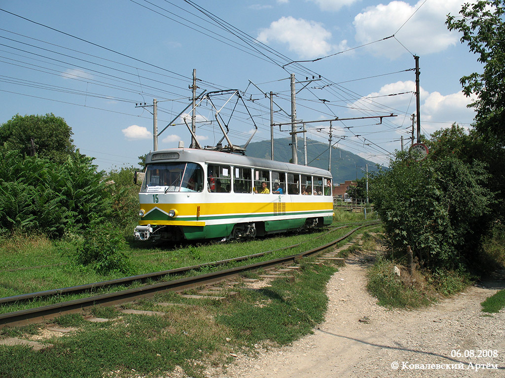 Pyatigorsk, Tatra T4D № 15