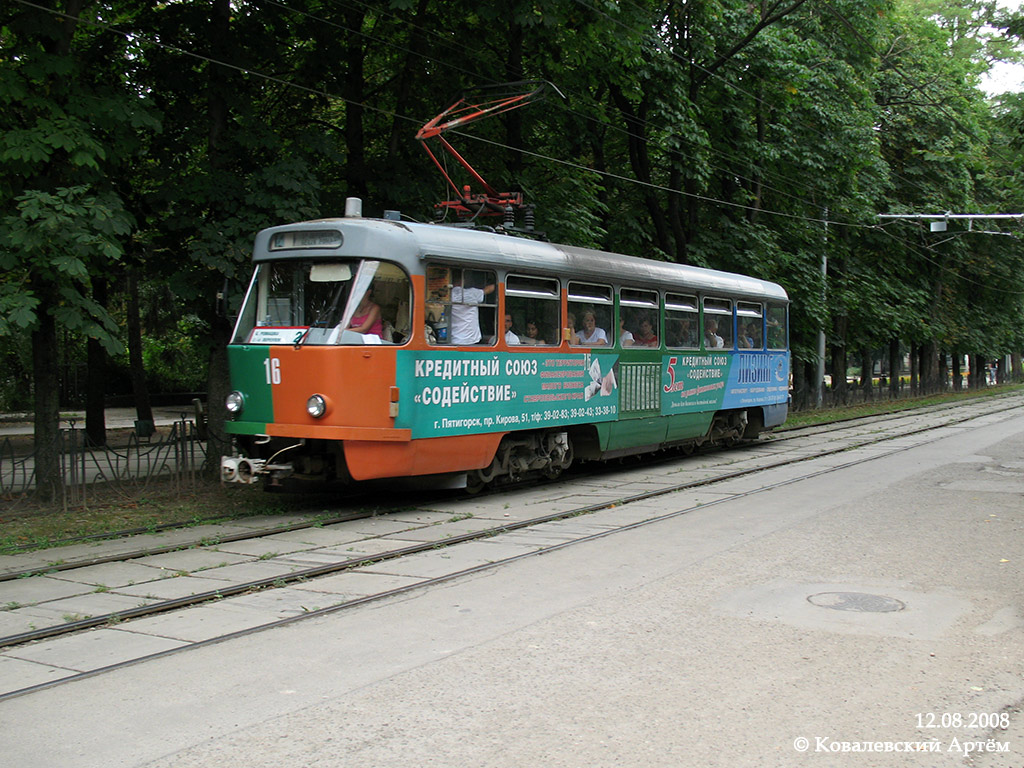 Пятигорск, Tatra T4D № 16