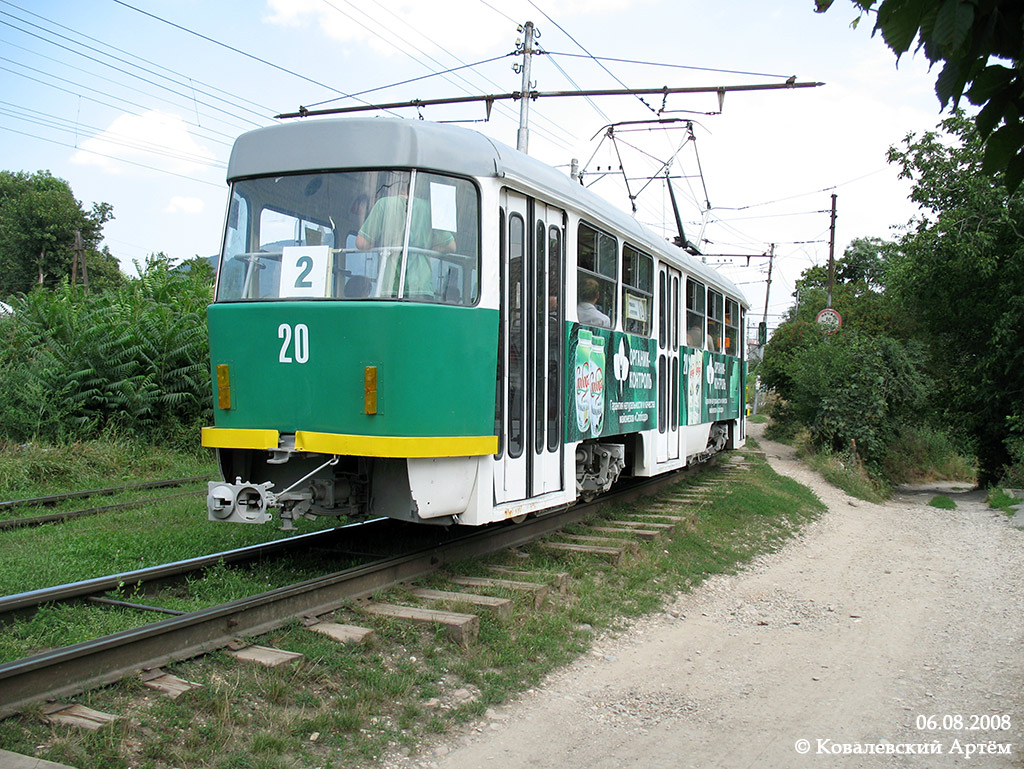 Pyatigorsk, Tatra T4D № 20 Pyatigorsk, Tatra T4D № 20