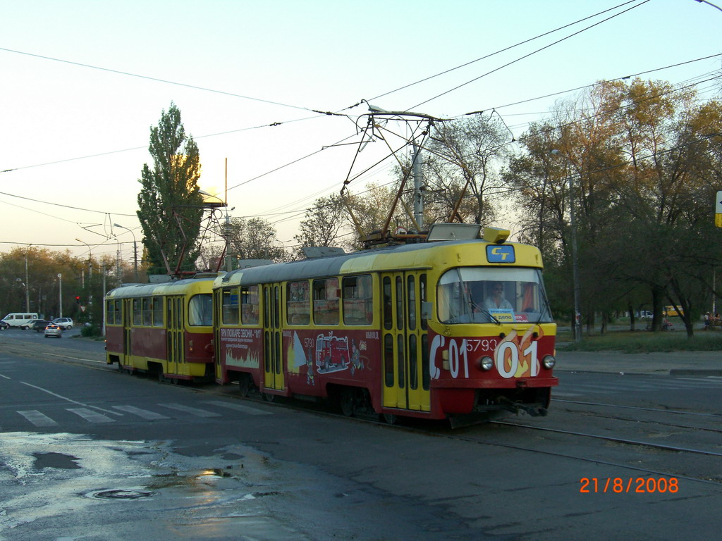 Волгоград, Tatra T3SU № 5793