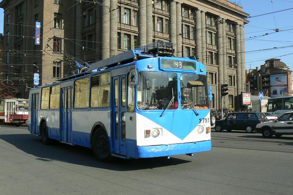 Санкт-Петербург, ЗиУ-682В-012 [В0А] № 2759
