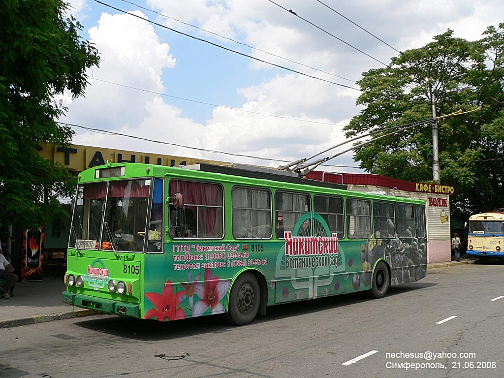 Krimin johdinauto, Škoda 14Tr89/6 # 8105