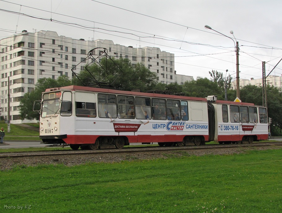 Санкт-Петербург, 71-147К (ЛВС-97К) № 8107 Санкт-Петербург, 71-147К (ЛВС-97К) № 8107
