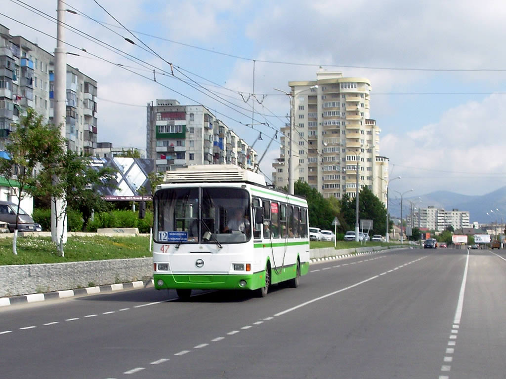 Новоросійськ, ЛиАЗ-5280 (ВЗТМ) № 47 Новоросійськ, ЛиАЗ-5280 (ВЗТМ) № 47