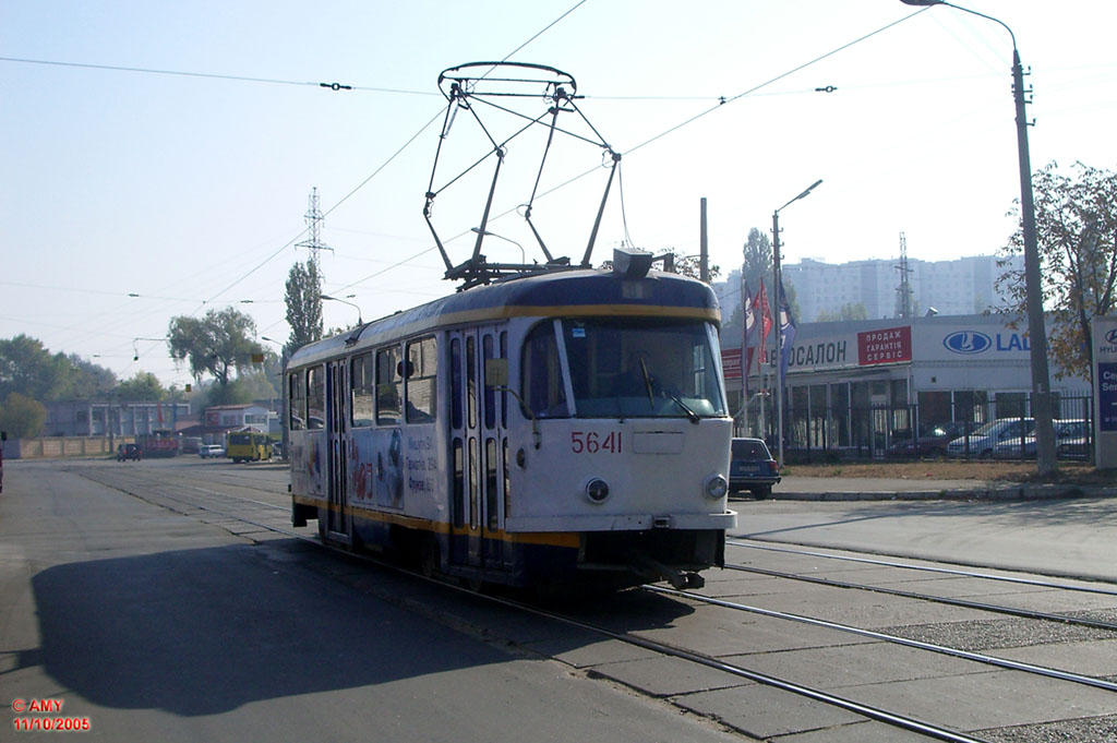 Киев, Tatra T3SU № 5641 Киев, Tatra T3SU № 5641