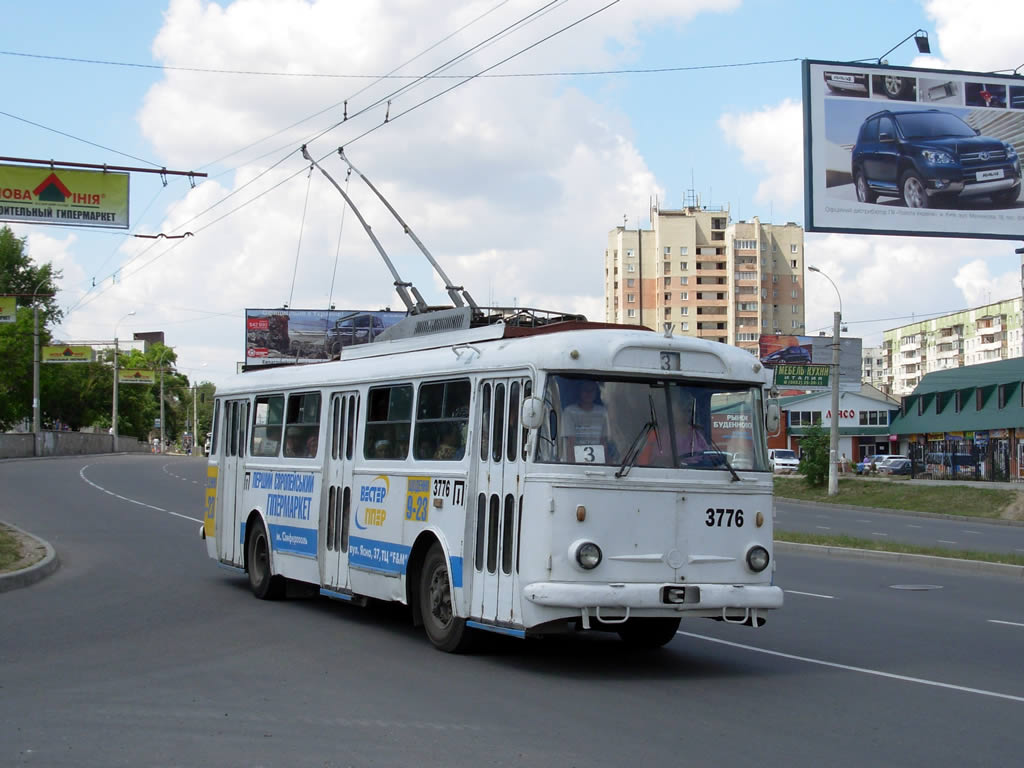 Крымский троллейбус, Škoda 9TrH29 № 3776