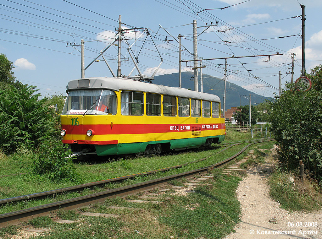 Пятигорск, Tatra T3SU № 105