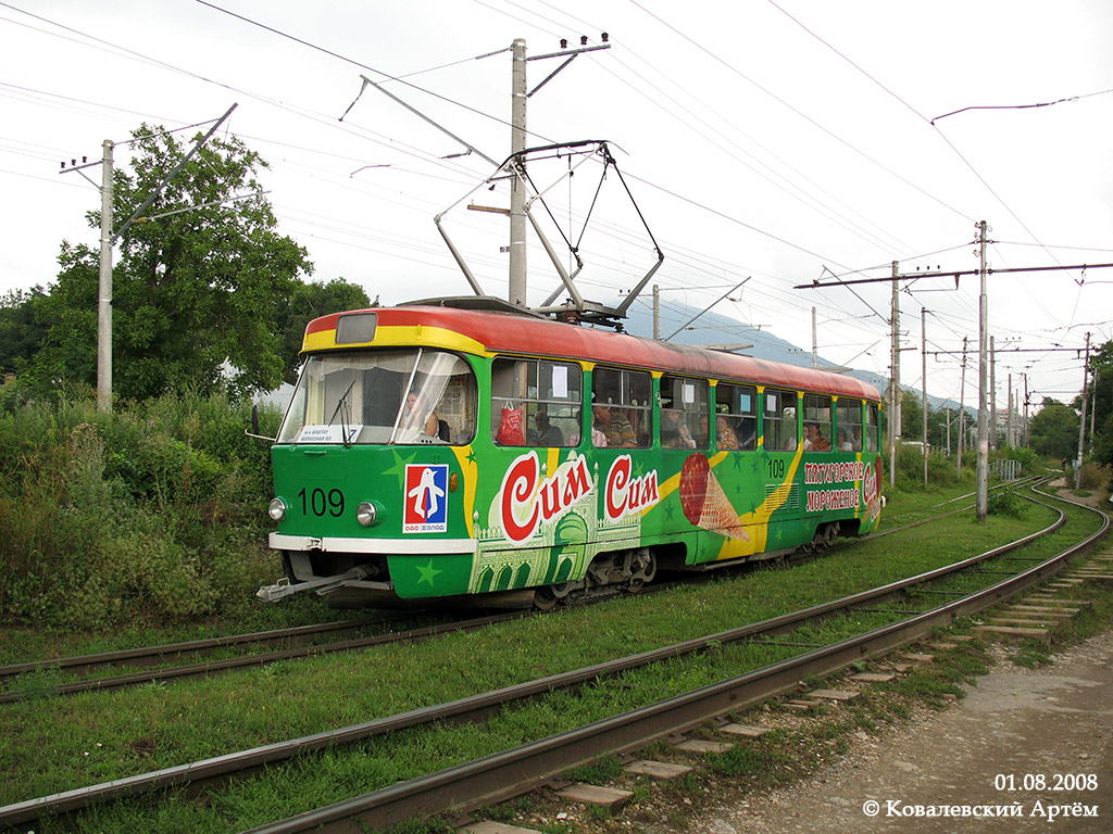 Пятигорск, Tatra T3SU № 109