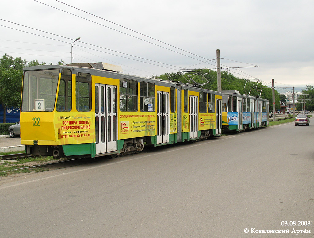 Пятигорск, Tatra KT4SU № 122