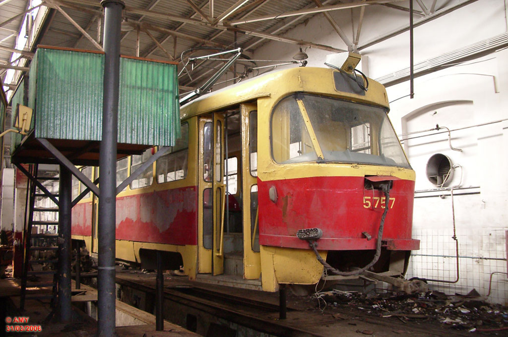Киев, Tatra T3SU № 5757