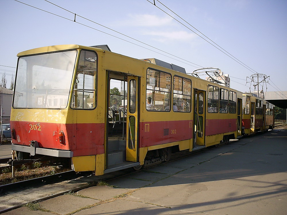 Киев, Tatra T6B5SU № 302