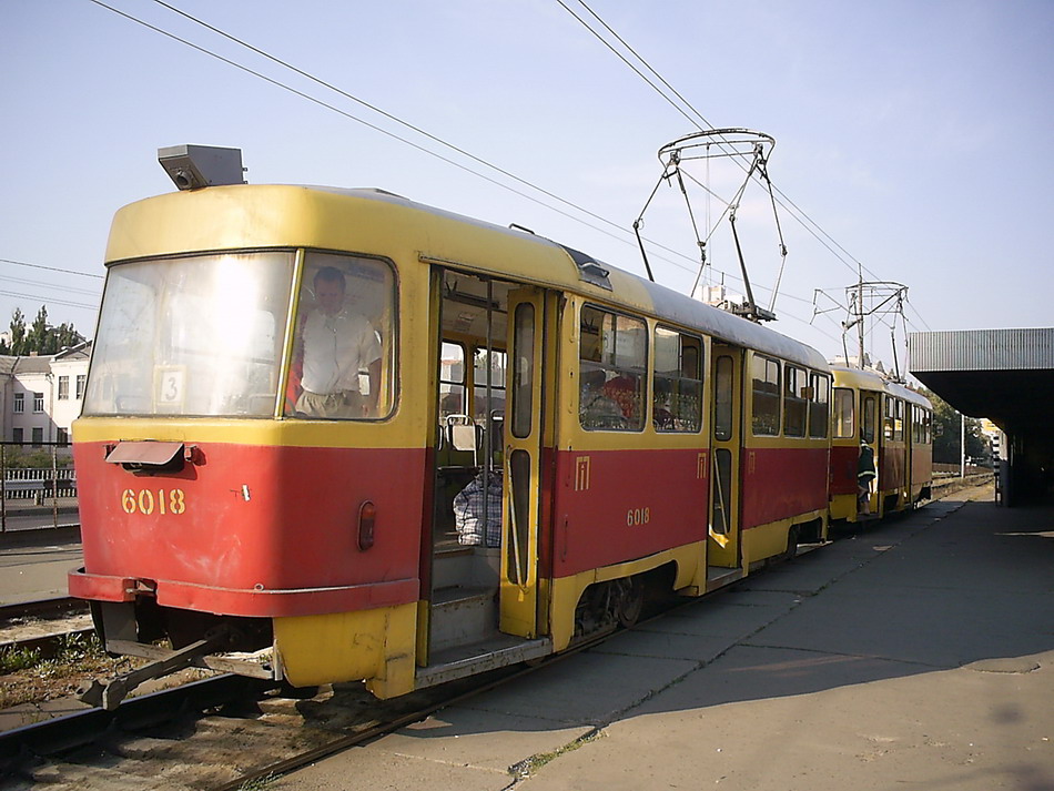 Киев, Tatra T3SU № 6018