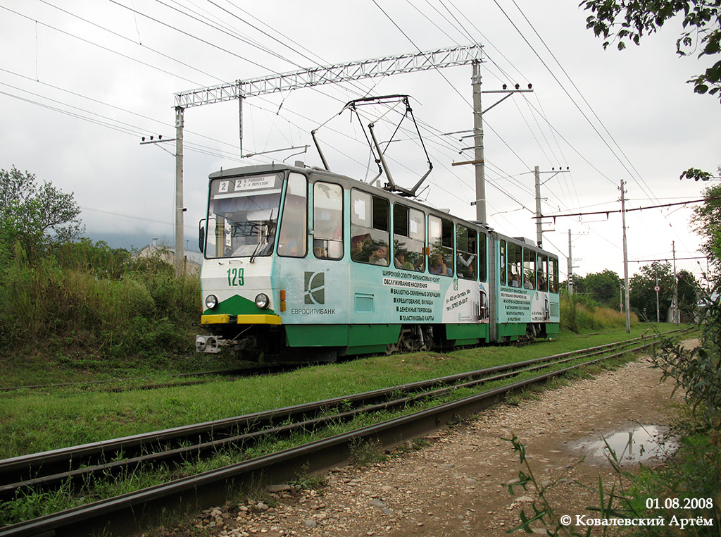 Pjatyigorszk, Tatra KT4SU — 129